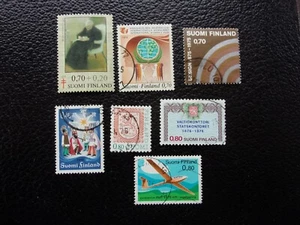 FINLANDE - timbre yvert/tellier n° 737/743 obl (A66) - Picture 1 of 2