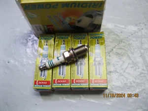 4 Iridium Spark Plugs Natural DENSO 5301 IQ16 (4 pack) (box rough) - Picture 1 of 6