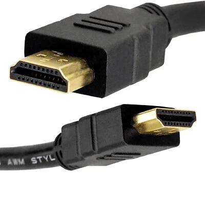 5 Metre HDMI Cable Fast Speed HD 4K 3D ARC 1080p For PS3 PS4 XBOX SKY TV 5m - Image 1 of 4