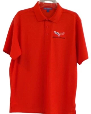 Chevrolet Corvette C6 вышитая мужская рубашка-поло XS-6XL, LT-4XLT Chevy новая - Изображение 1 из 4