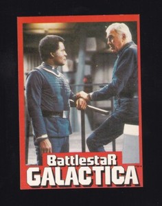1978 Wonder Bread Battlestar Galactica Commander Adama Colonel Tigh #18