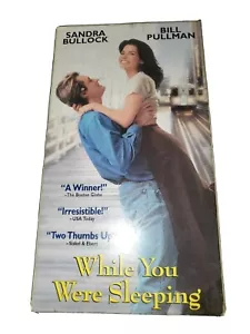 While You Were Sleeping (VHS, CC) Sandra Bullock - Picture 1 of 4