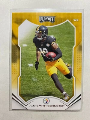 JuJu Smith-Schuster 2021 Panini Playoff Football #45 Pittsburgh Steelers Card - Image 1 of 2