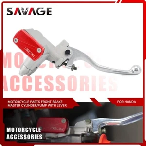 Palanca de bomba de cilindro maestro de freno delantero para HONDA CR500R CR250R 125R CR80R CR85R - Imagen 1 de 11