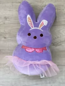 Peeps Peep Easter 12 pollici peluche coniglio viola nuovo con etichetta - Foto 1 di 3