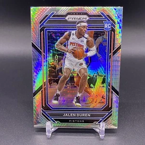 Hyper Holo!🚨2022-23 Panini Prizm Jalen Duren RC Detroit Pistons Rookie #239! - Bild 1 von 2