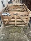 Large Wooden Box Crate Pallet Ideal For Use In The Garden