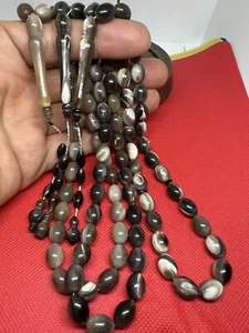 Cuerno de Búfalo Cuentas de Oración Islámica Tasbih Misbaha Rosario - Imagen 1 de 6