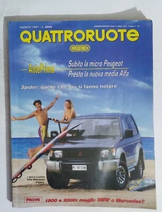 62801 VIERRAD 1991 Nr. 430 - Mitsubishi Pajero / Alfa 75 / Peugeot 106 - Bild 1 von 2