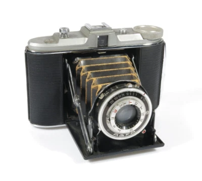 PRL) AGFA ISOLETTE FOTOCAMERA 6x6 ANALOGICA APPAREIL PHOTO GERMANY MEDIO FORMATO - Image 1 of 4