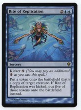 Zendikar ** 4x Rite of Replication x4 ** Mtg Magic (EX+/NM-)
