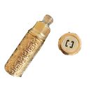 Vintage Flacon - Caron  1/6 Oz  Embossed Bottle Srew Top No Perfume Empty