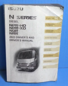 22 2022 Isuzu Serie N/NPR-HD/NPR-XD/NQR/NRR manual del propietario con diésel - Imagen 1 de 1