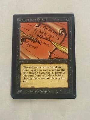 MTG Contract From Below Beta Magic the Gathering - Image 1 of 2