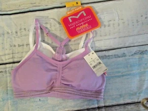 Maidenform Girls Bra Small 6/6X 28A White seamfree removable cups 2pack NEW NWT - Picture 1 of 4