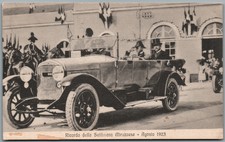 CARTOLINA PESCARA AUTOMOBILE STREPITOSA 4X93