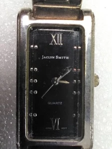 Reloj de cuarzo vintage Jaclyn Smith para mujer tono plateado - clásico minimalista - Imagen 1 de 19