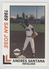 1989 Best San Jose Giants Andres Santana #1