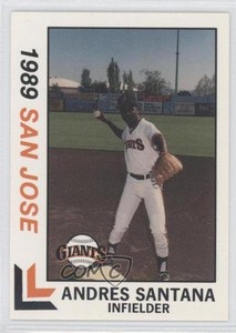 1989 Best San Jose Giants Andres Santana #1