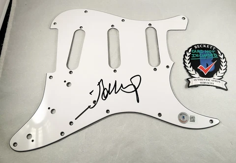 John Mellencamp Signed Electric Pickguard Beckett BAS 1 COA Cover