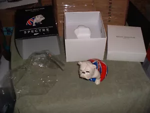 ROYAL DOULTON JACK THE BULLDOG - JAMES BOND-SPECTRE-FIGURINE DD 007 M NEW IN BOX - Picture 1 of 10