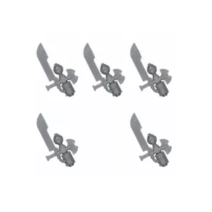 Necrons Lychguard / Praetorians WARSCYTHE BLADES x 5 Necron 40K - Picture 1 of 1