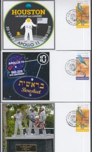 ISRAEL / JUDAICA - # 19030.22 HONORES ISRAEL 50a ANN de APOLO 11 ALUNIZAJE - Imagen 1 de 1