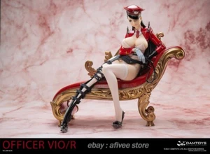 In Stock DAMTOYS 1/7 Scale Officer Vio Red -suit Version Action Figure Model - Picture 1 of 5