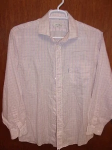 Herren Faconnable LS Kleid Freizeitshirt Größe Medium 16 1/2 5 - Bild 1 von 1