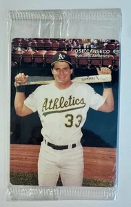 1990 Mothers Cookies JOSE CANSECO #2 Oakland Athletics (Still in Sealed Wrapper) - Picture 1 of 2