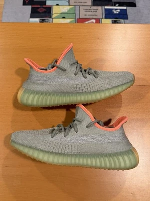Talla 9 - Zapatillas Adidas Yeezy Boost 350 V2 Desert Sage Naranja Verde FX9035 Foto 1 de 4