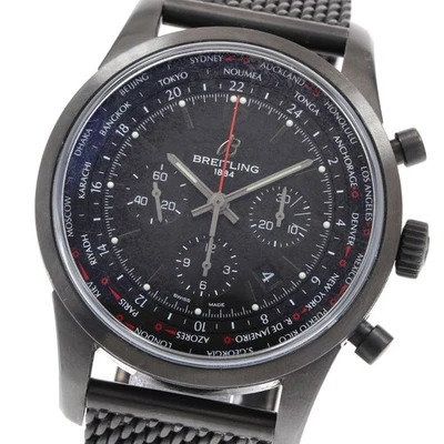 BREITLING Transocean Unitime Pilot Negro Acero SS MB0510 Automático Para hombres_917168 Foto 1 de 4
