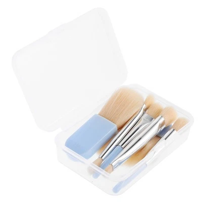  1 Set Mini-Reise-Make-up-Pinsel mit Etui für Frauen, tragbare - Bild 1 von 4