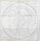 Australia South Pole New Zealand America Karte map engraving Bellin 1750
