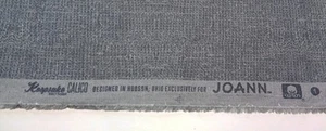 JoAnn Keepsake Calico Gray Abstract 100% Cotton Fabric 1.5 Yards 43" Wide - Picture 1 of 4