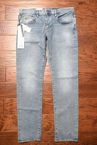 Armani Exchange A|X J13 Men's Slim Fit Med Blue Stretch Cotton Jeans 40R - Picture 1 of 9