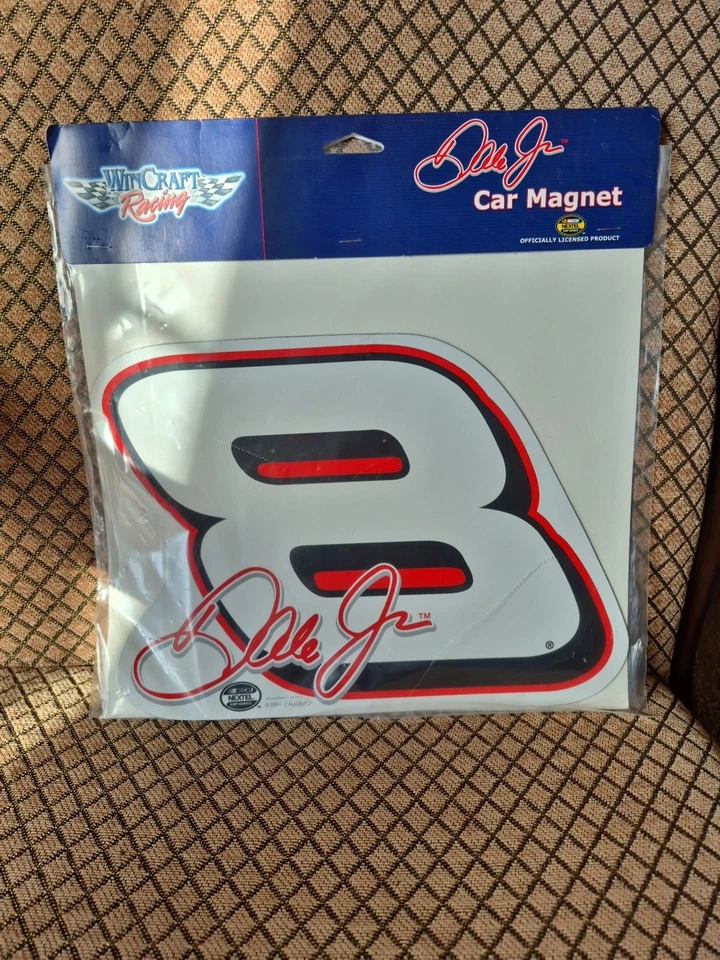 Licensed Nascar Car Magnet Dale Earnhardt #8 *Brand New* WinCraft Racing Magnet - Image 1 of 2