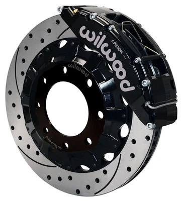 KIT DE FRENOS DE DISCO WILWOOD, DELANTERO, HUMMER H2, YUKON XL 2500,SUBURBAN 2500,16", NEGRO, DRL Foto 1 de 3
