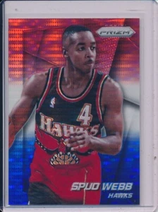 SPUD WEBB 2014-15 PANINI PRIZM RED WHITE & BLUE PULSAR PRIZMS #247 - Bild 1 von 2
