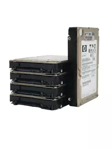 Lote de 5 - 507119-004 HP 300GB 10K 6Gb/s SAS 2.5" HDD Disco Duro - Imagen 1 de 4