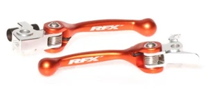 RFX ORANGE FLEXIBLE BRAKE & CLUTCH LEVER SET KTM EXC-F 350 2012 - 2013 :50100 - Picture 1 of 1