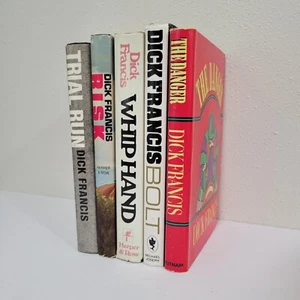 Lot of 5 Dick Francis Mystery Novels BCE 1ST US UK - Picture 1 of 14