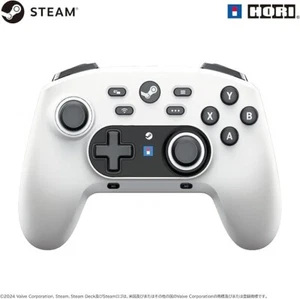 Wireless Hori pad Controller for Steam Shiny White HPC-066 - Picture 1 of 7