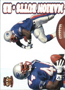 1995 Pacific Prisms Football Card #166 Marion Butts