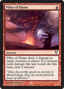 *MRM* FR/VF 5x Pilier de flammes - Pillar of Flame MTG avacyn - Picture 1 of 1