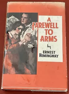 A Farewell to Arms by Ernest Hemingway Grosset & Dunlap Hardcover with DJ 1929 - Picture 1 of 16