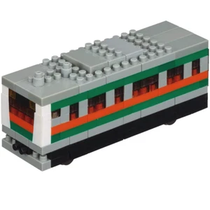 Kawada Nanoblock NanoGauge nGT_023 Series E233 Shōnan-Shinjuku Line 180 Stück - Bild 1 von 2