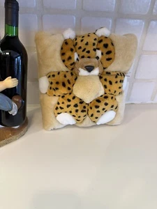 TWIE Tiger Decorative Plush Pillow Square Plush Stuffed Animal T.W.I.E. - Picture 1 of 3