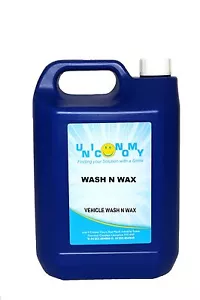 WASH AND WAX PROFESSIONAL CAR CLEANING SHAMPOO WAX POLISH SHINE CLEANER - Picture 1 of 1
