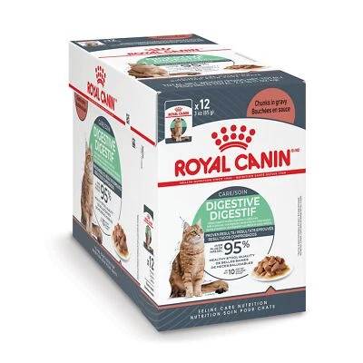 Royal Canin Digestive Care Wet Cat Food 12 Pack for Sensitive Stomachs - Image 1 of 4